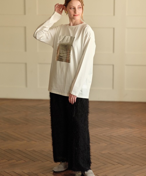 Mia   (ミア)の「フリンジタックパンツ(その他パンツ・レディース・ブラック・FREE)」の12枚目の写真