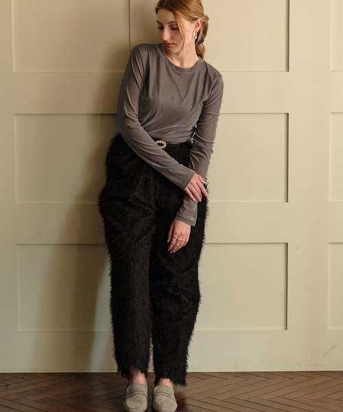 Mia   (ミア)の「フリンジタックパンツ(その他パンツ・レディース・ブラック・FREE)」の16枚目の写真