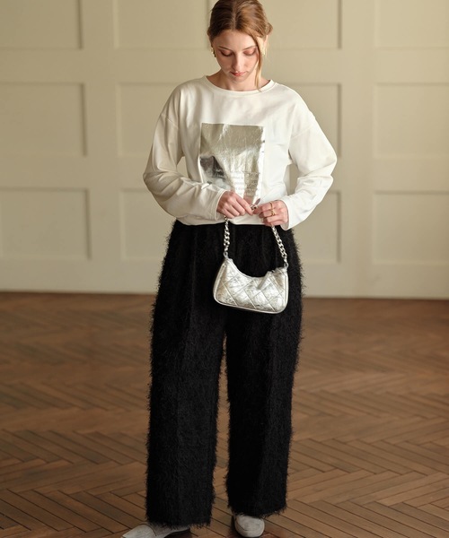 Mia   (ミア)の「フリンジタックパンツ(その他パンツ・レディース・ブラック・FREE)」の19枚目の写真