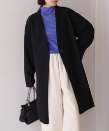 Bou Jeloud | ウールライクノーカラーコート(ノーカラージャケット)