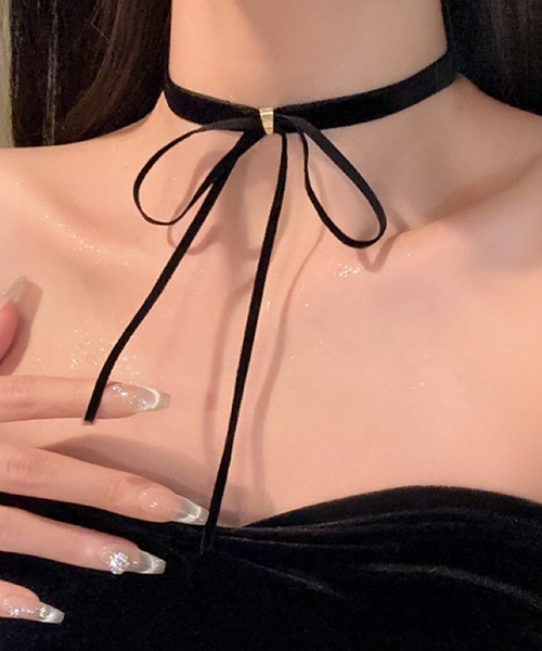 セール】ベロアリボンチョーカー（チョーカー）｜DiamondHearts