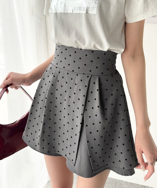 f*1様 ヒステリックミニ キャラクター柄キュロットスカート