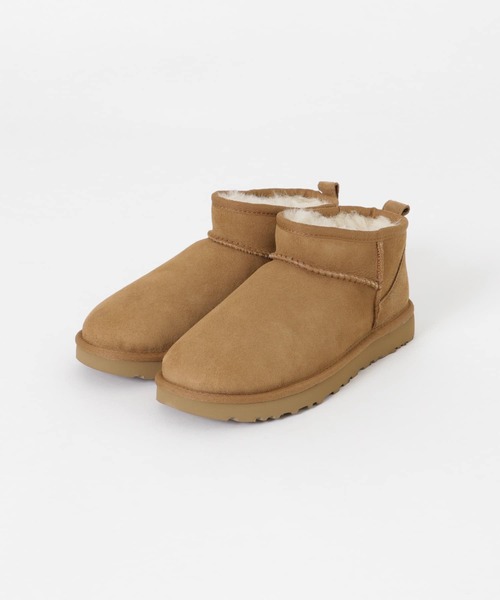 UGG（アグ）の「『WEB限定』UGG　CLASSIC ULTRA MINI（ブーツ・レディース・ブラック/ブラウン・6/8/5/7）」の21枚目の写真