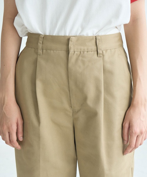 ROPE' PICNIC（ロペピクニック）の「ロールアップパンツ（チノパンツ・レディース・ブラック/ベージュ・38/36）」の8枚目の写真