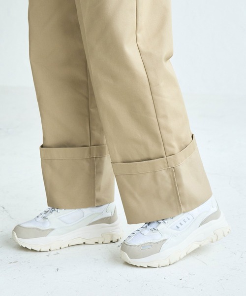 ROPE' PICNIC（ロペピクニック）の「ロールアップパンツ（チノパンツ・レディース・ブラック/ベージュ・38/36）」の10枚目の写真