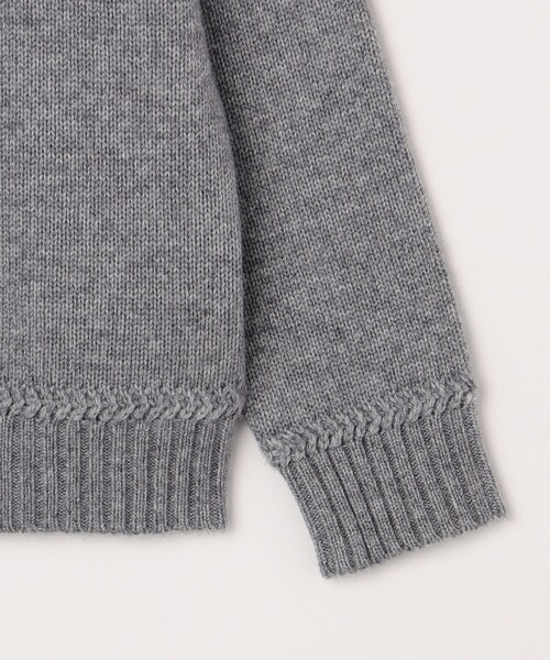 SHIPS any（シップス エニィ）の「SHIPS any:〈手洗い可能〉ラム ライク クルーネック カラー ニット 24AW◇（ニット/セーター・メンズ・グレー/イエロー/レッド/グリーン/ブルー/ナチュラル・SMALL/LARGE/MEDIUM）」の13枚目の写真
