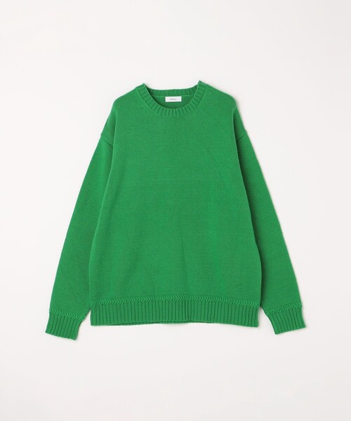 SHIPS any（シップス エニィ）の「SHIPS any:〈手洗い可能〉ラム ライク クルーネック カラー ニット 24AW◇（ニット/セーター・メンズ・グレー/イエロー/レッド/グリーン/ブルー/ナチュラル・SMALL/LARGE/MEDIUM）」の22枚目の写真