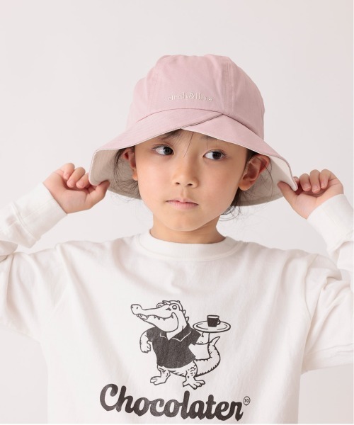 ARCH & LINE(アーチアンドライン)の「OG TRIO HAT SOLID(ハット・キッズ・ブラック/ベージュ/ピンク/グレー・48/54/57)」の6枚目の写真