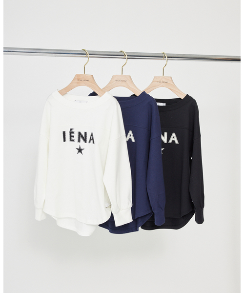 【BASIC】エンブロイダリーエトワールロゴ長袖Tシャツ kids(90cm-140cm)（Tシャツ/カットソー）｜IENA ENFANT（イエナアンファン）