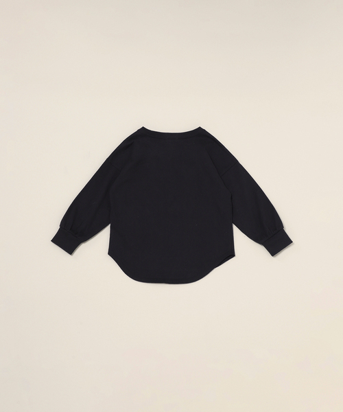 【BASIC】エンブロイダリーエトワールロゴ長袖Tシャツ kids(90cm-140cm)（Tシャツ/カットソー）｜IENA ENFANT（イエナアンファン）