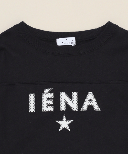 【BASIC】エンブロイダリーエトワールロゴ長袖Tシャツ kids(90cm-140cm)（Tシャツ/カットソー）｜IENA ENFANT（イエナアンファン）