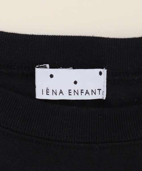 【BASIC】エンブロイダリーエトワールロゴ長袖Tシャツ kids(90cm-140cm)（Tシャツ/カットソー）｜IENA ENFANT（イエナアンファン）