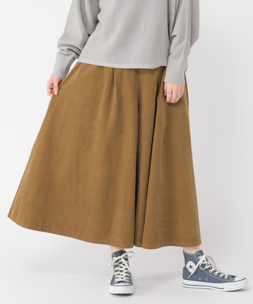 studio CLIP（スタディオクリップ）の「サーキュラースカーチョ[プチ・プラスサイズあり]（その他パンツ・レディース・その他1/ベージュ/その他3/カーキ・PF/FREE/ﾌﾘｰ(L)）」の7枚目の写真