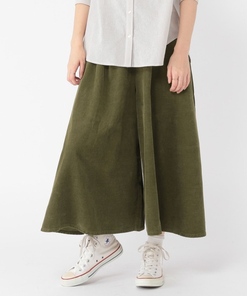 studio CLIP（スタディオクリップ）の「サーキュラースカーチョ[プチ・プラスサイズあり]（その他パンツ・レディース・その他1/ベージュ/その他3/カーキ・PF/FREE/ﾌﾘｰ(L)）」の8枚目の写真
