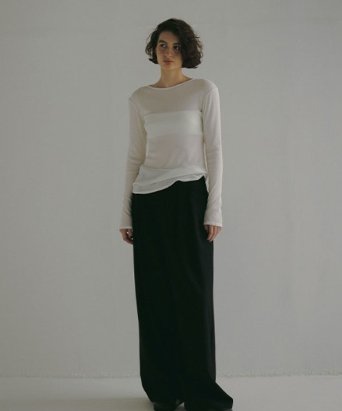 Etre Tokyo DEPENDREシアーロンTee DEPENDREシアーロンTee(F WHITE): トップス │ ETRE TOKYO