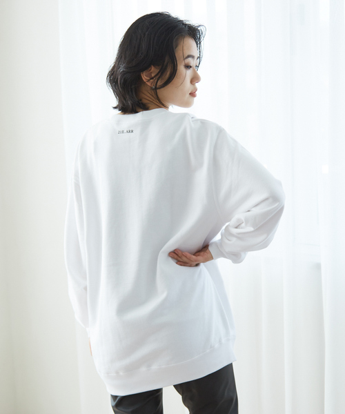 Rouge vif(ルージュヴィフ)の「【LE TRIO ABAHOUSE】DONOT DISTURB スウェット/ユニセックス(スウェット・レディース・グレー/ホワイト・フリー)」の6枚目の写真