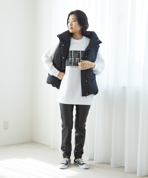 Rouge vif(ルージュヴィフ)の「【LE TRIO ABAHOUSE】DONOT DISTURB スウェット/ユニセックス(スウェット・レディース・グレー/ホワイト・フリー)」の10枚目の写真