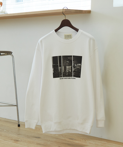 Rouge vif(ルージュヴィフ)の「【LE TRIO ABAHOUSE】DONOT DISTURB スウェット/ユニセックス(スウェット・レディース・グレー/ホワイト・フリー)」の17枚目の写真