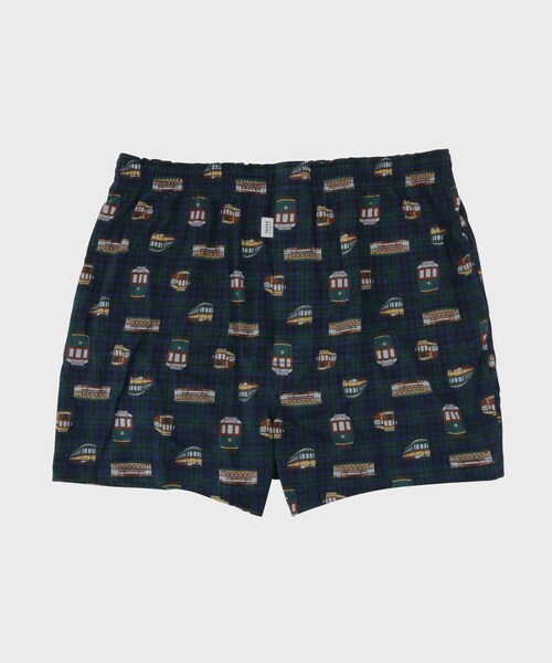 TAKEO KIKUCHI（タケオキクチ）の「◆レトロトラム トランクス（トランクス・メンズ・ネイビー/ブルー・03/02）」の3枚目の写真