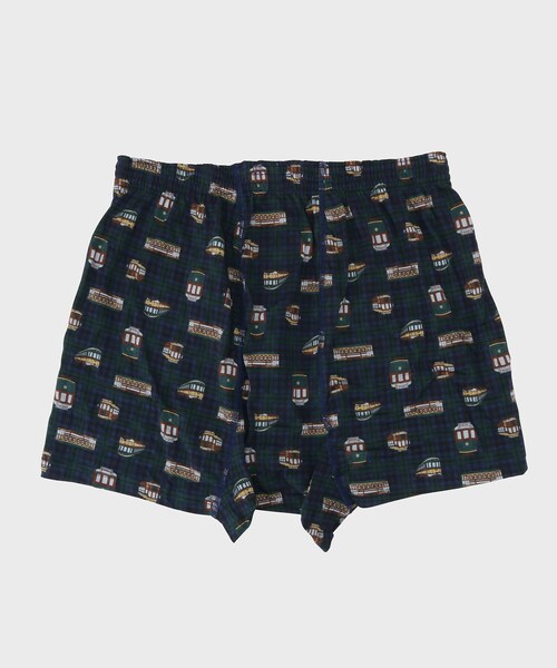 TAKEO KIKUCHI（タケオキクチ）の「◆レトロトラム トランクス（トランクス・メンズ・ネイビー/ブルー・03/02）」の4枚目の写真