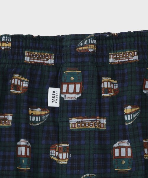 TAKEO KIKUCHI（タケオキクチ）の「◆レトロトラム トランクス（トランクス・メンズ・ネイビー/ブルー・03/02）」の5枚目の写真