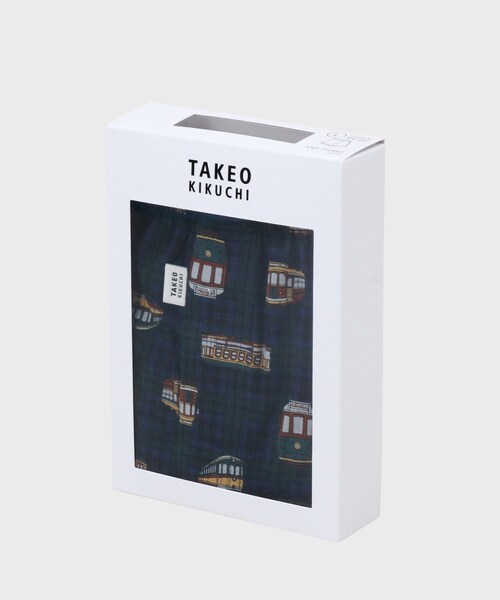 TAKEO KIKUCHI（タケオキクチ）の「◆レトロトラム トランクス（トランクス・メンズ・ネイビー/ブルー・03/02）」の11枚目の写真