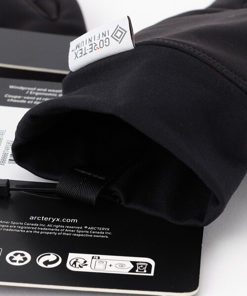 ARC'TERYX(アークテリクス)の「ARC'TERYX/アークテリクス Venta Glove/グローブ(手袋・メンズ・ブラック・MEDIUM)」の6枚目の写真