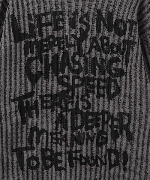 WEGO(ウィゴー)の「WEGO/クラッシュリブBIGニットプルオーバー(ニット/セーター・レディース・オフホワイト/スミクロ・FREE)」の18枚目の写真