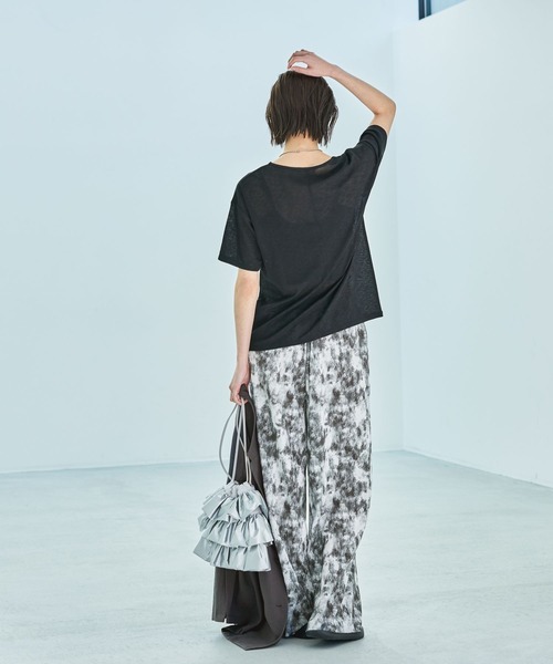 LAKOLE（ラコレ）の「ソフトエナメルラッフル2WAYショルダーバッグ / 252672（ショルダーバッグ・レディース・ブラック/シルバー・FREE）」の18枚目の写真