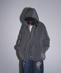 MIDVEIN（ミッドヴェイン）の「ribbon puffer jacket（ブルゾン）」