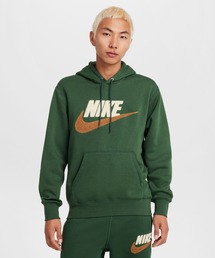 NIKE（ナイキ）の「《セットアップ対応商品》ナイキ クラブ フリース メンズ プルオーバー パーカー / Nike Club Fleece Men's Pullover Hoodie FN3105-323 Fir（パーカー・メンズ）」