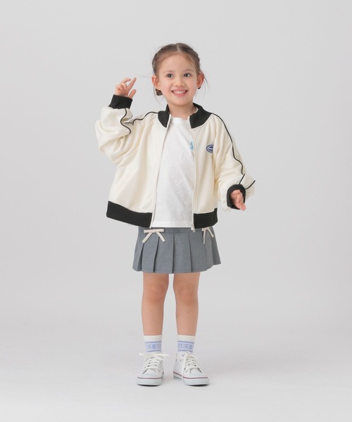 GLOBAL WORK(グローバルワーク)の「CHEER ONプリーツスカート/T/248677(スカート・キッズ・グレー/ブラック/サックスブルー・100cm/110cm/120cm)」の22枚目の写真