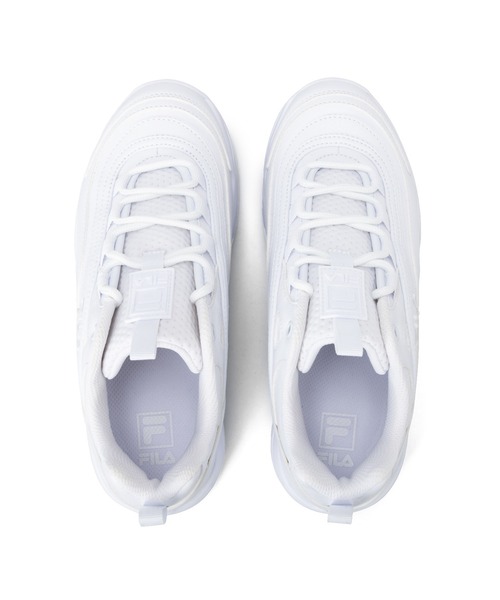 FILA（フィラ）の「FILA PROMENADE（スニーカー・レディース・ホワイト/ブラック・24.5cm/23.5cm/22.0cm/25.0cm/23.0cm/28.0cm/27.5cm/22.5cm/24.0cm/25.5cm/26.0cm/27.0cm/26.5cm）」の3枚目の写真