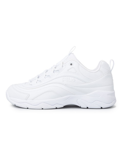FILA（フィラ）の「FILA PROMENADE（スニーカー・レディース・ホワイト/ブラック・24.5cm/23.5cm/22.0cm/25.0cm/23.0cm/28.0cm/27.5cm/22.5cm/24.0cm/25.5cm/26.0cm/27.0cm/26.5cm）」の5枚目の写真