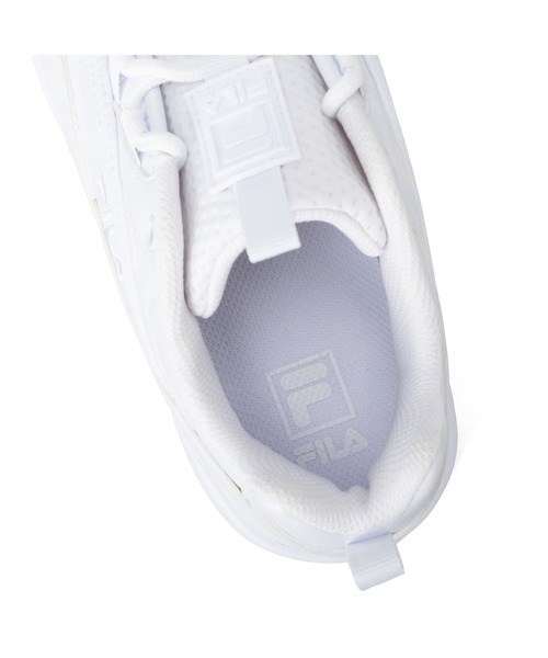 FILA（フィラ）の「FILA PROMENADE（スニーカー・レディース・ホワイト/ブラック・24.5cm/23.5cm/22.0cm/25.0cm/23.0cm/28.0cm/27.5cm/22.5cm/24.0cm/25.5cm/26.0cm/27.0cm/26.5cm）」の8枚目の写真