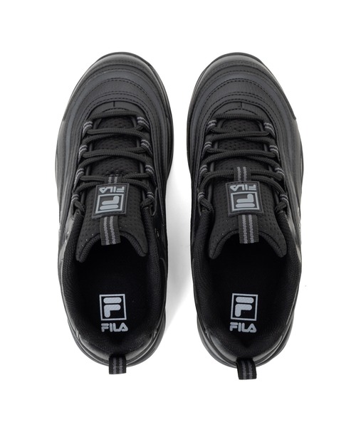 FILA（フィラ）の「FILA PROMENADE（スニーカー・レディース・ホワイト/ブラック・24.5cm/23.5cm/22.0cm/25.0cm/23.0cm/28.0cm/27.5cm/22.5cm/24.0cm/25.5cm/26.0cm/27.0cm/26.5cm）」の9枚目の写真