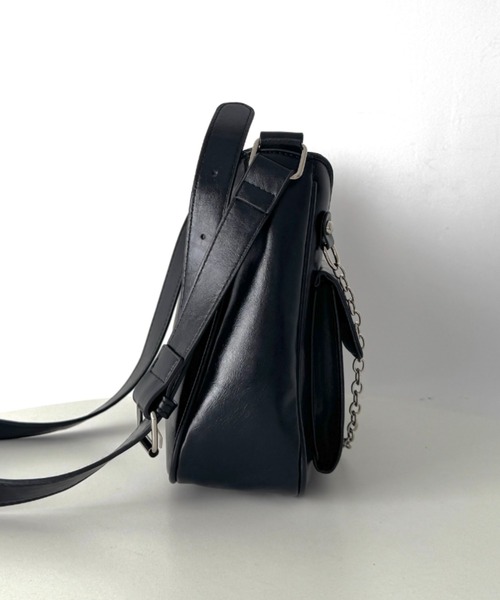 SOLLON.(ソルロン)の「アウトポケットワンショルダーバッグ(ショルダーバッグ・レディース・ブラウン/ブラック/シルバー・FREE)」の17枚目の写真