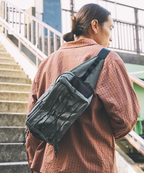 Unblend】2WAY ナイロンウエストポーチ / ワンショルダー