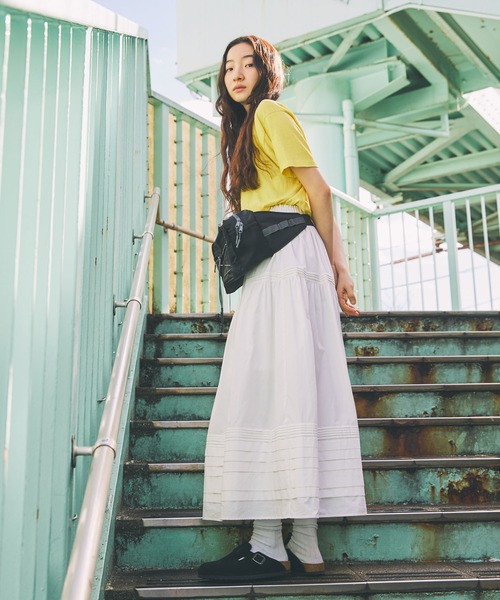 Unblend(アンブレンド)の「【Unblend】2WAY ナイロンウエストポーチ / ワンショルダーボディーバッグ(ボディバッグ/ウエストポーチ・レディース・オレンジ系/ブラック系/グレー系/ネイビー系・FREE)」の13枚目の写真