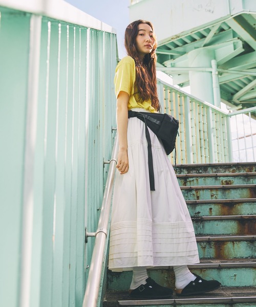 Unblend(アンブレンド)の「【Unblend】2WAY ナイロンウエストポーチ / ワンショルダーボディーバッグ(ボディバッグ/ウエストポーチ・レディース・オレンジ系/ブラック系/グレー系/ネイビー系・FREE)」の14枚目の写真