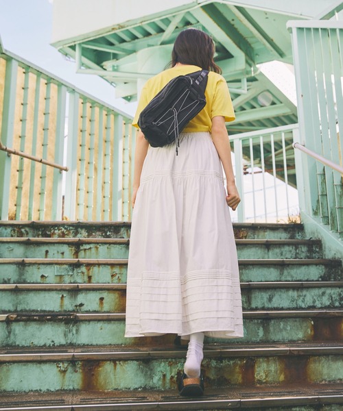 Unblend(アンブレンド)の「【Unblend】2WAY ナイロンウエストポーチ / ワンショルダーボディーバッグ(ボディバッグ/ウエストポーチ・レディース・オレンジ系/ブラック系/グレー系/ネイビー系・FREE)」の16枚目の写真