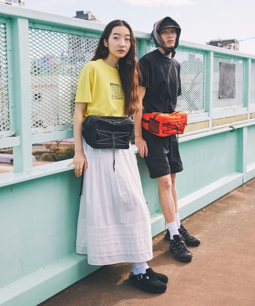 Unblend(アンブレンド)の「【Unblend】2WAY ナイロンウエストポーチ / ワンショルダーボディーバッグ(ボディバッグ/ウエストポーチ・レディース・オレンジ系/ブラック系/グレー系/ネイビー系・FREE)」の21枚目の写真