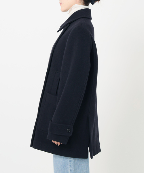 新品　IENA イエナ　ジーロンラムPコート　ネイビー 2024AW 新品 IENA イエナ ジーロンラムPコート ネイビー 2024AW IENA