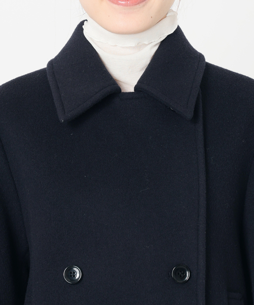 IENA（イエナ）の「ジーロンラムPコート（ピーコート）」 - WEAR