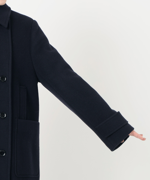 IENA イエナ ツイードロングピーコート36size 美品◎ セール】IENA LA BOUCLE LINTON パイピングコート◇（その他