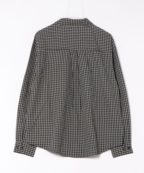 Subciety(サブサエティ)の「Check shirt(シャツ/ブラウス・メンズ・ブルー/ブラック/イエロー・LARGE/MEDIUM/SMALL/X-LARGE)」の4枚目の写真