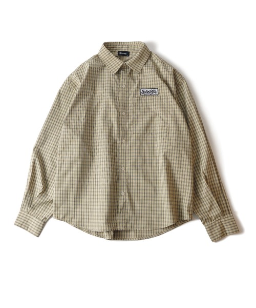 Subciety(サブサエティ)の「Check shirt(シャツ/ブラウス・メンズ・ブルー/ブラック/イエロー・LARGE/MEDIUM/SMALL/X-LARGE)」の7枚目の写真