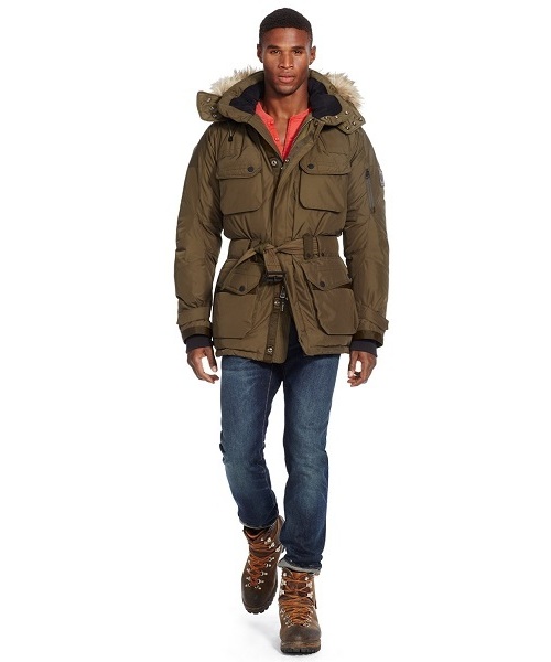 POLO RALPH LAUREN（ポロ ラルフ ローレン）の「RLX ダウン パーカー（ダウンジャケット/コート・メンズ・ブラック/グリーン・X-LARGE/SMALL/LARGE/MEDIUM/X-SMALL）」の17枚目の写真