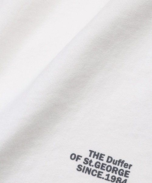 The DUFFER of ST.GEORGE(ザダファーオブセントジョージ)の「CLASSIC FOOTBALL L/SL HENLY TEE:ヘンリーネック クラシック フットボール ロンTEE(Tシャツ/カットソー・メンズ・ホワイト/グレー/ネイビー・SMALL/X-LARGE/LARGE/MEDIUM)」の19枚目の写真