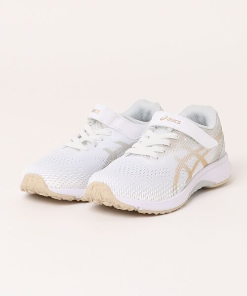 LAZERBEAM（レーザービーム）の「《LAZERBEAM》1154A195（スニーカー・キッズ・ブルー/ブラック/ホワイト×ゴールド/ライトグリーン・19.5cm/22.0cm/21.5cm/20.5cm/21.0cm/25.0cm/24.0cm/23.0cm/20.0cm/19.0cm/24.5cm/23.5cm/22.5cm）」の2枚目の写真